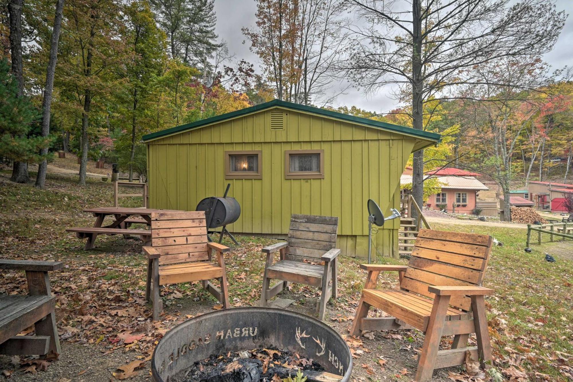 Lone Ranger Cabin With 50 Acres By Raystown Lake 亨丁顿 外观 照片