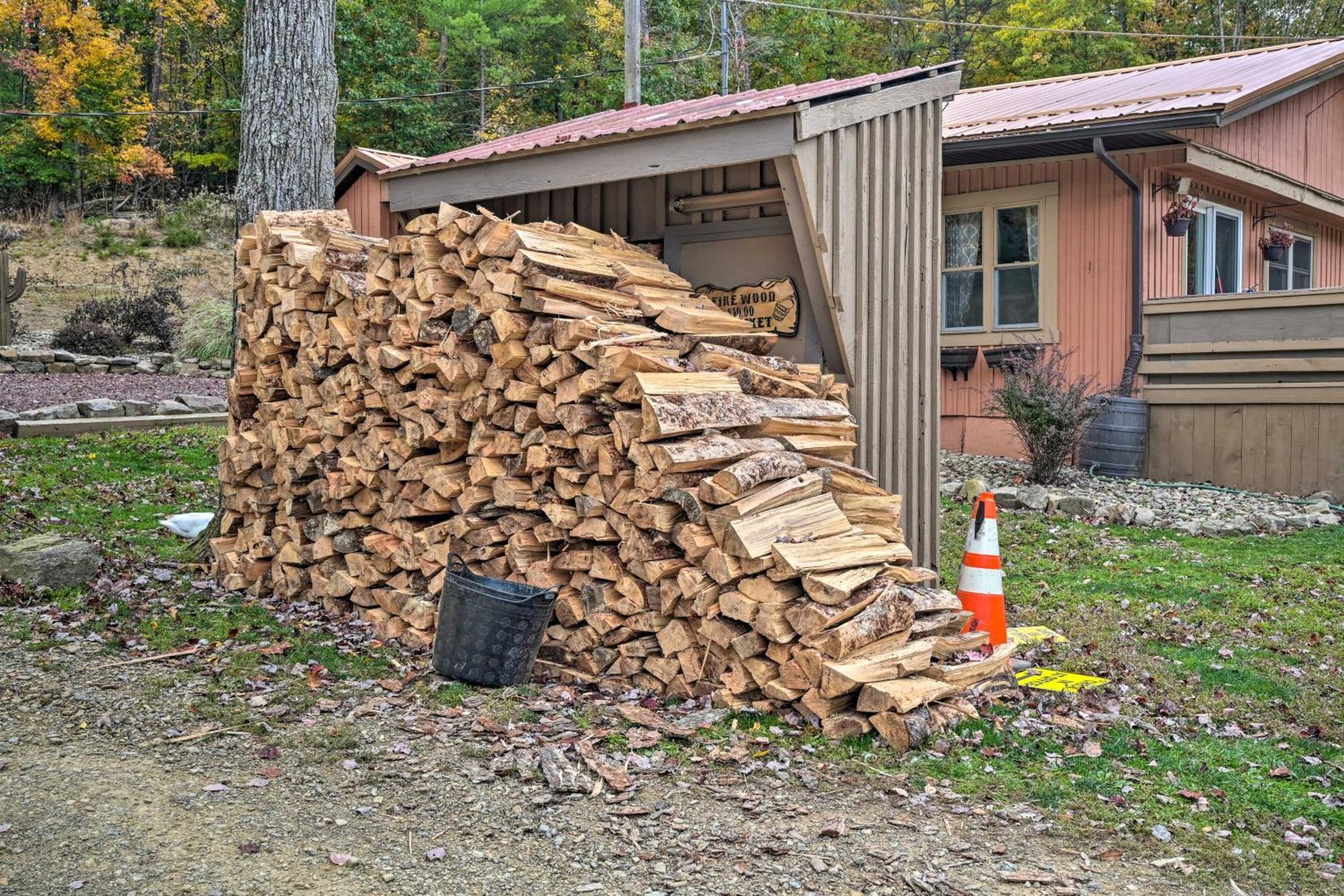 Lone Ranger Cabin With 50 Acres By Raystown Lake 亨丁顿 外观 照片