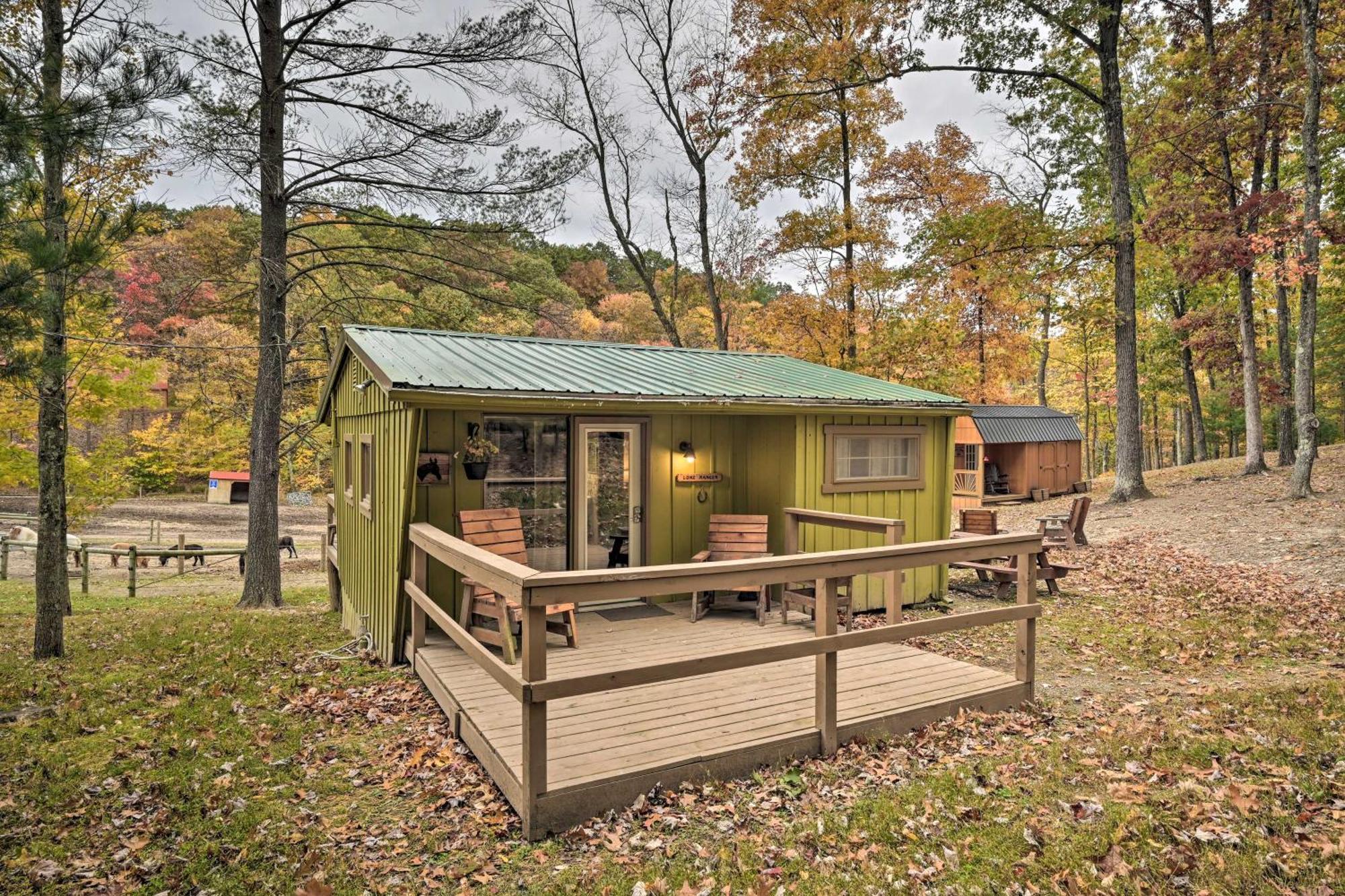 Lone Ranger Cabin With 50 Acres By Raystown Lake 亨丁顿 外观 照片